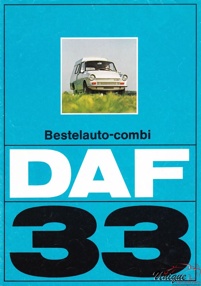 1972 DAF 33 Brochure Page 3
